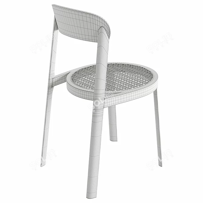 Modern Chic Brulla Chair Design 3D model image 4