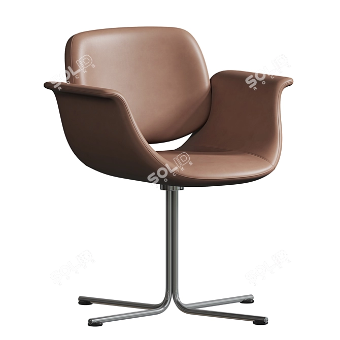 Modern Elegance in Seating Comfort 3D model image 1