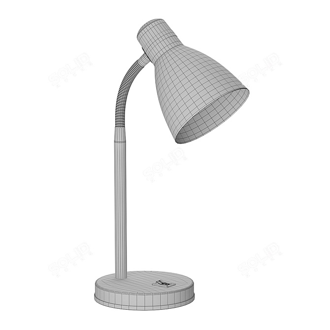 Arte Lamp 48 White Table Lamp 3D model image 5