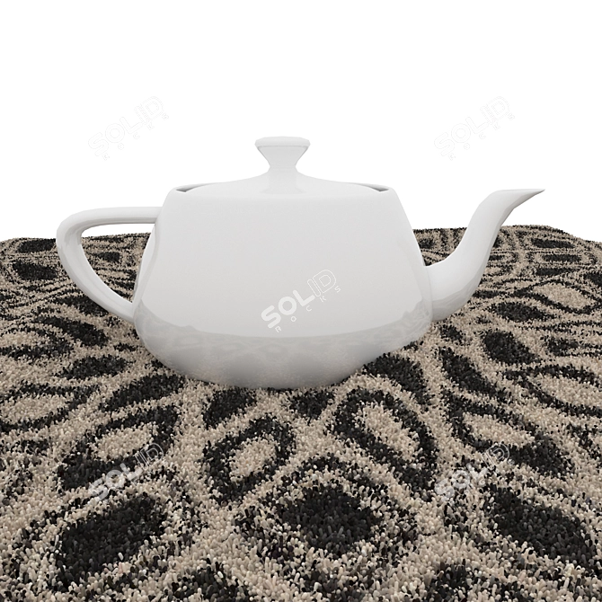 Round Rug Set Collection 3D model image 5