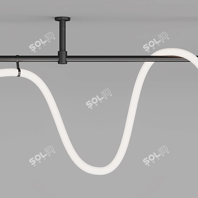 Centrsvet FREELIGHT PIN LED Installation 3D model image 5