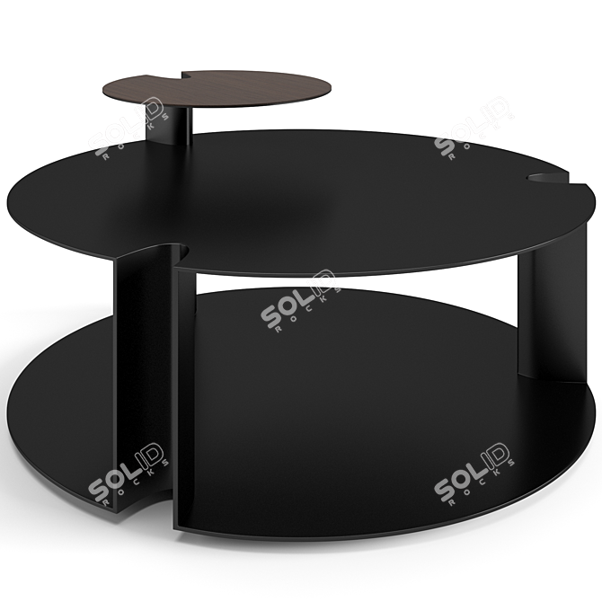Modern Nix Coffee Table Set 3D model image 4