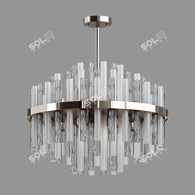 Bogates Smart Ceiling Light 9-Lamp 3D model image 2