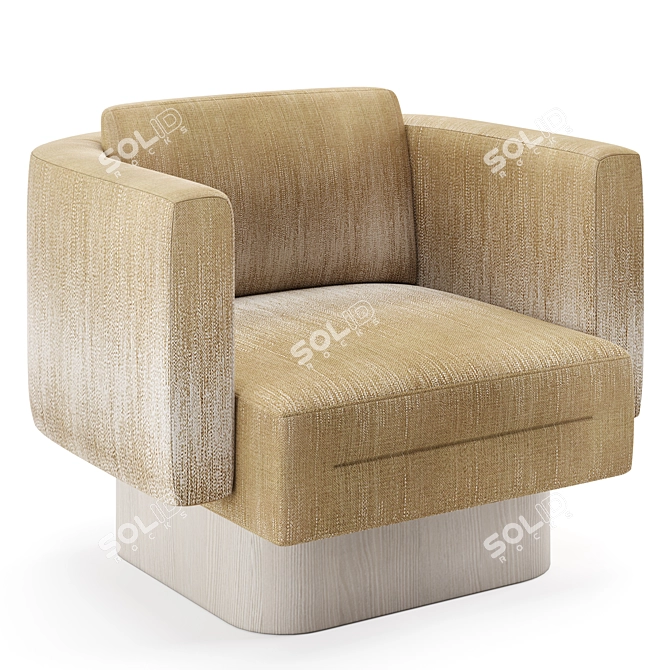 Sophisticated Bruno Moinard Chair 3D model image 1