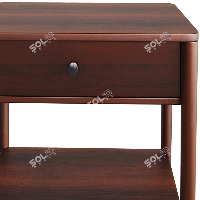 Modern Gia Nightstand Furniture Design 3D model image 2