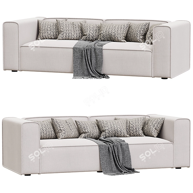 Modway EEI2825WHI Modern Multifunctional Furniture 3D model image 1