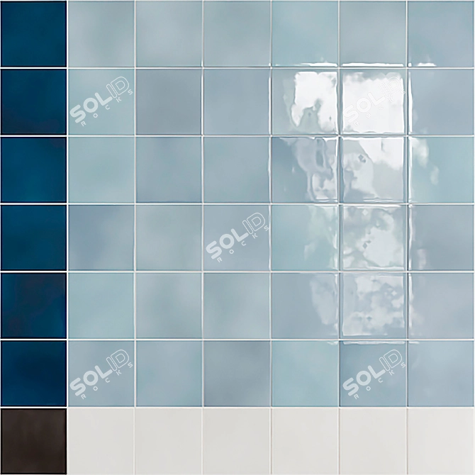 Manacor Wall Tiles 100x100mm 3D model image 1