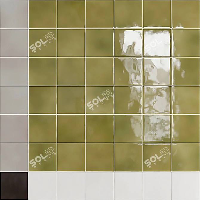 Manacor Wall Tiles 100x100mm 3D model image 2