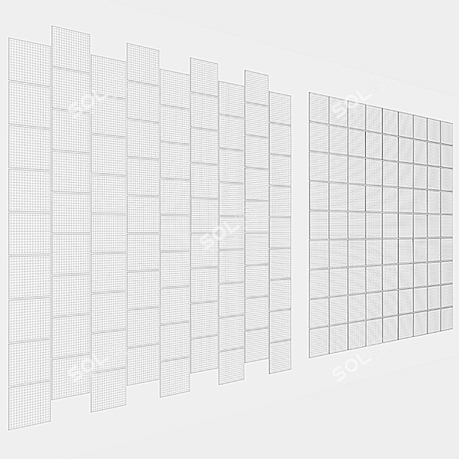 Manacor Wall Tiles 100x100mm 3D model image 5