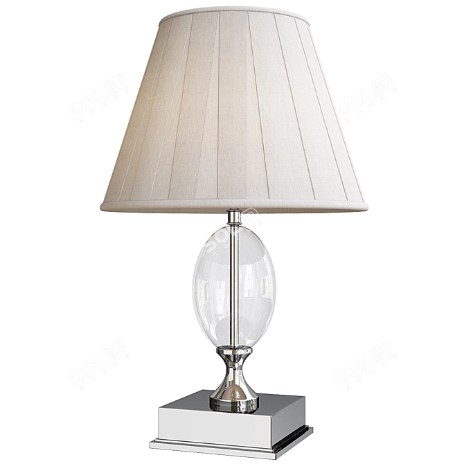 Eichholtz Galvin Crystal Table Lamp 3D model image 1