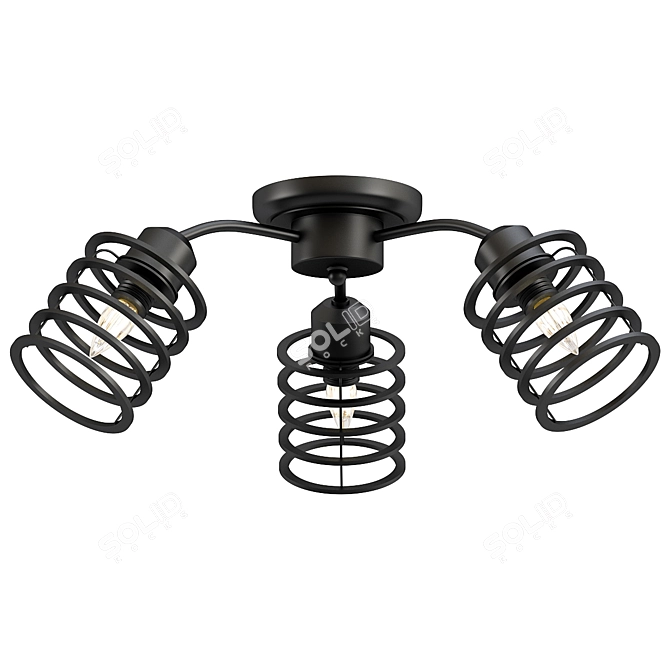 Vitaluce Model v4916 Ceiling Chandelier 3D model image 1