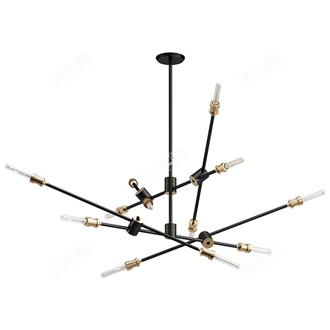 Venumblack 3D Rod Model 3D model image 1