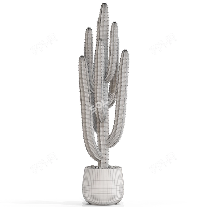 Greenery Assortment 694 Eco Display 3D model image 2