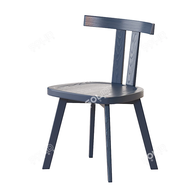 Modern GRAY_23 Chair Model 3D model image 1