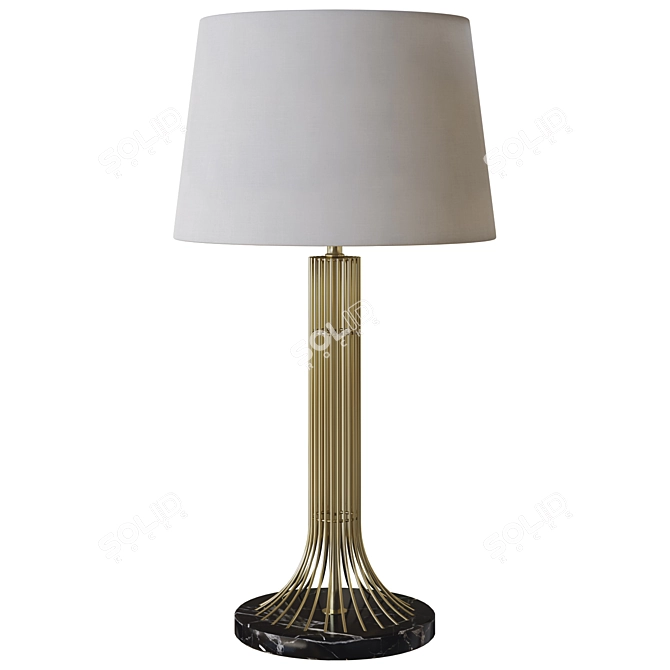 Elegant Biennale Table Lamp Model 3D model image 2