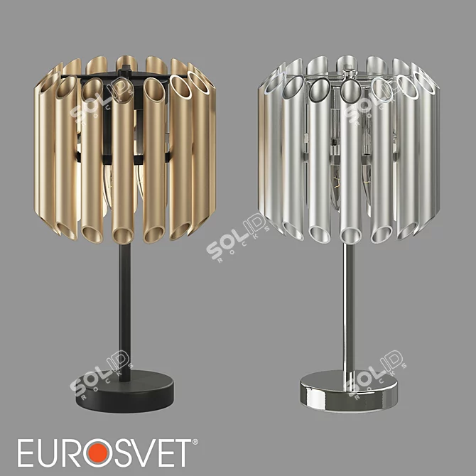 Castellie Table Lamp Trio 01106/3 & 01107/3 3D model image 1