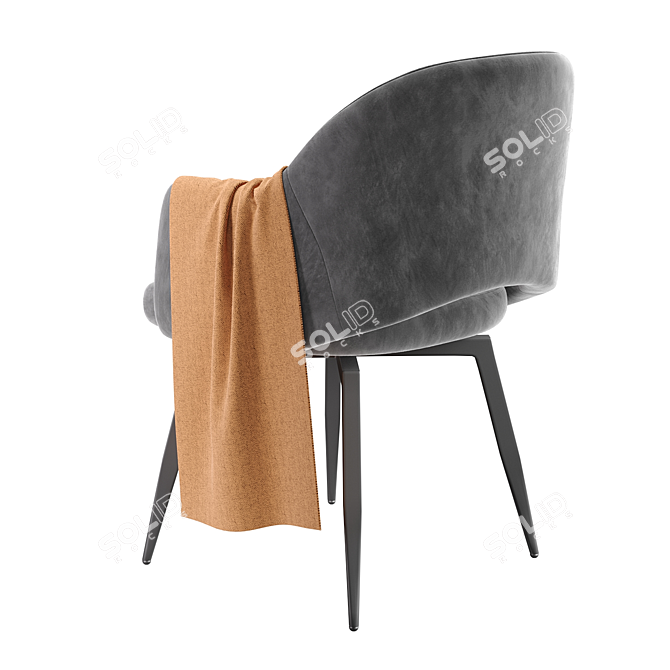 Venus Swivel Chair, 85x58.5x64.5 cm 3D model image 2