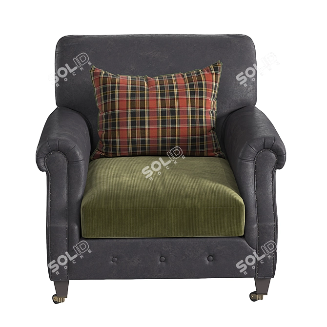 Ralph Lauren Fairview Club Chair 3D model image 2