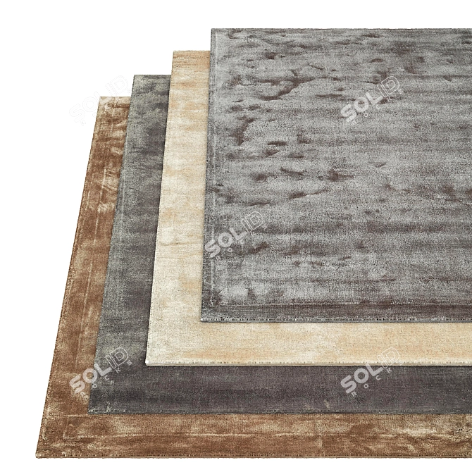 Luxury Restoration Hardware Rugs Collection 3D model image 3