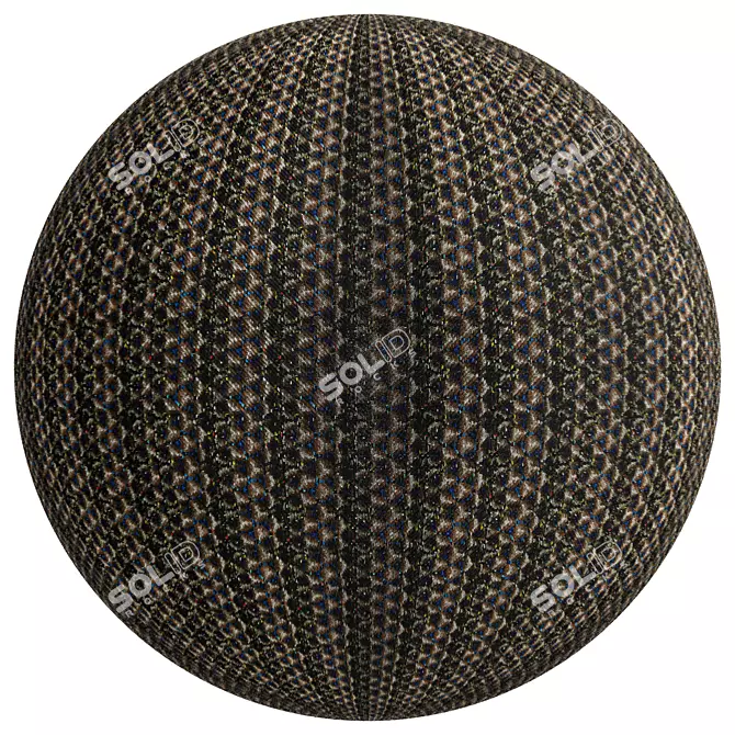 High-Quality Seamless Fabric Texture 3D model image 2