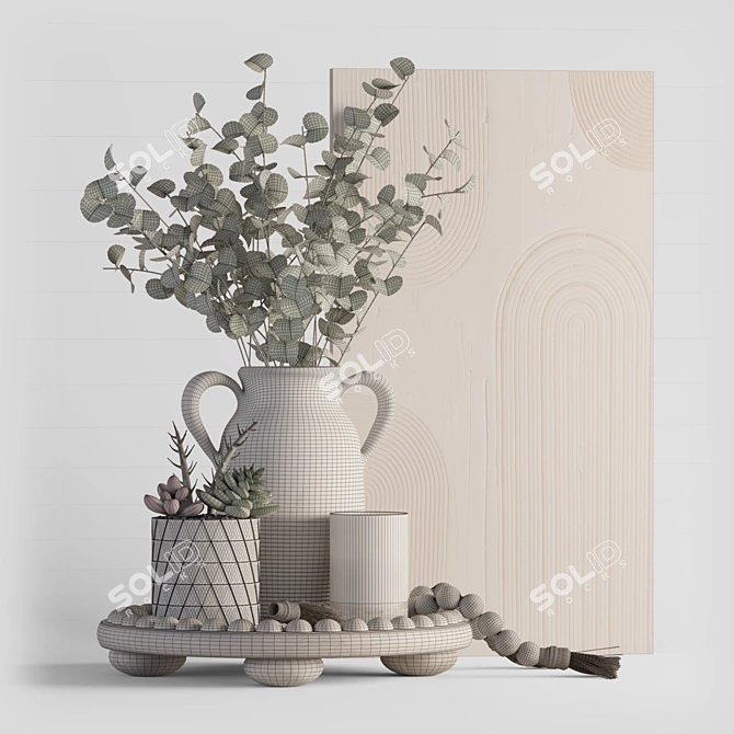 Decor Set 005 Kit 3D model image 4