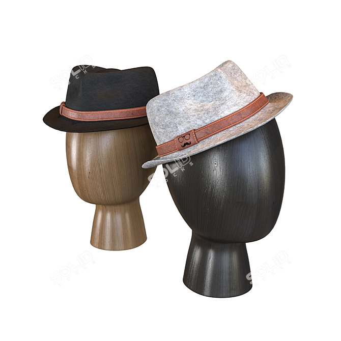 Poly Edit Converter Hat 3D model image 1