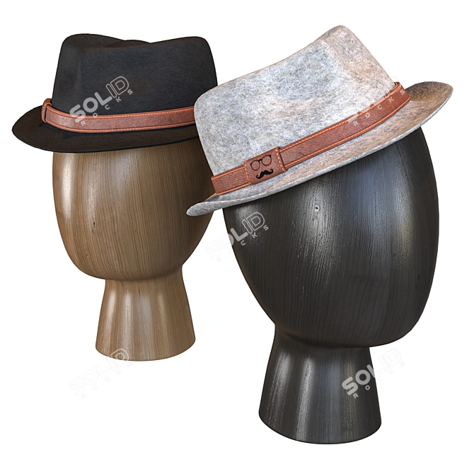 Poly Edit Converter Hat 3D model image 5