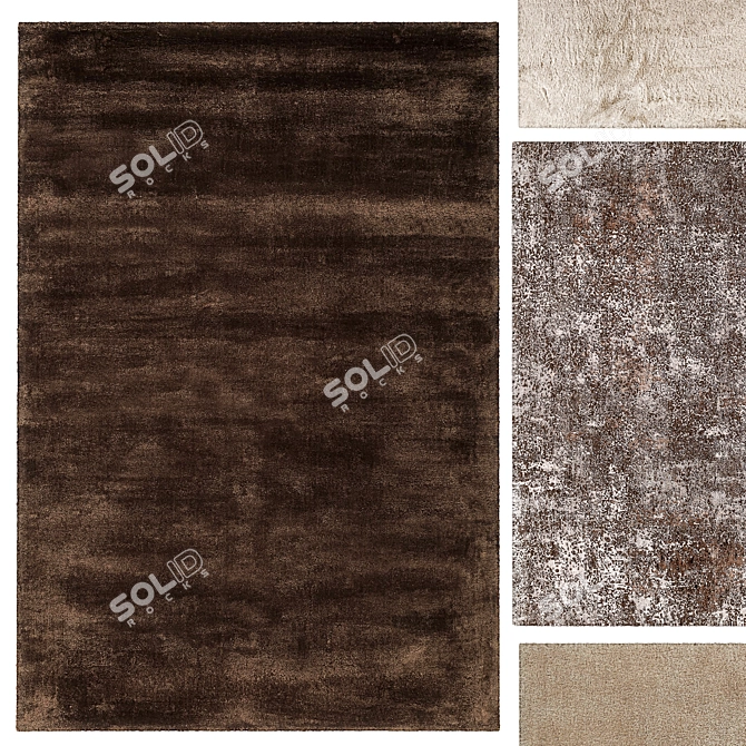 Luxury Carpets for 3D Visualization 3D model image 2