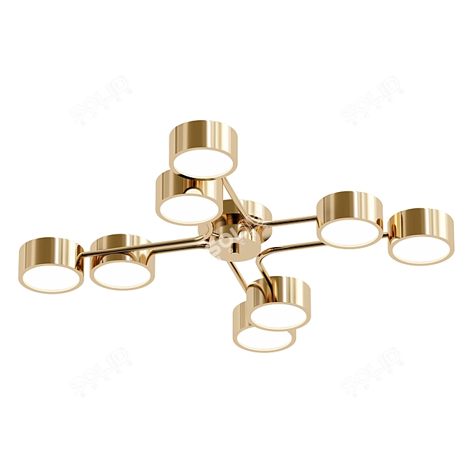 Dahlia 3D Model for VRay 3D model image 1