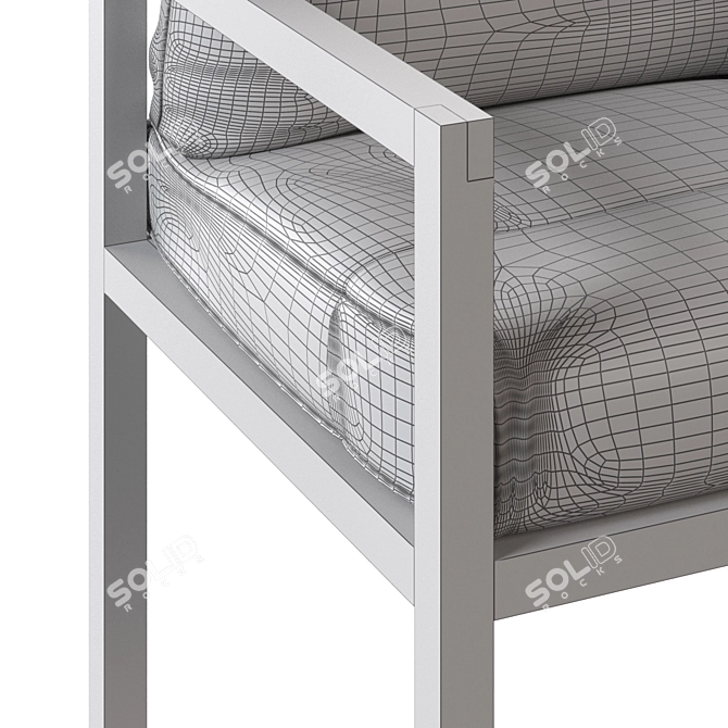 Modern Dining Chairs Set 3D model image 4