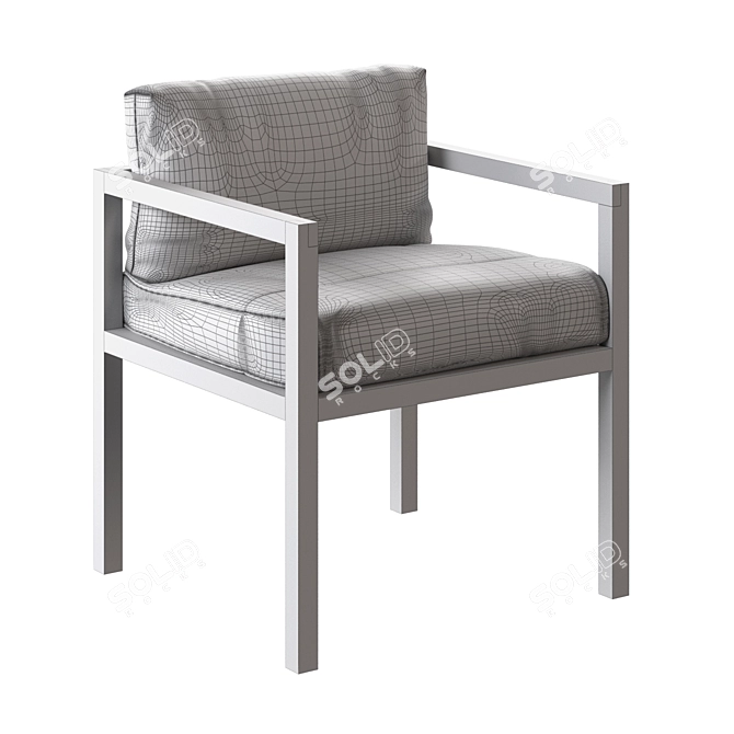 Modern Dining Chairs Set 3D model image 6