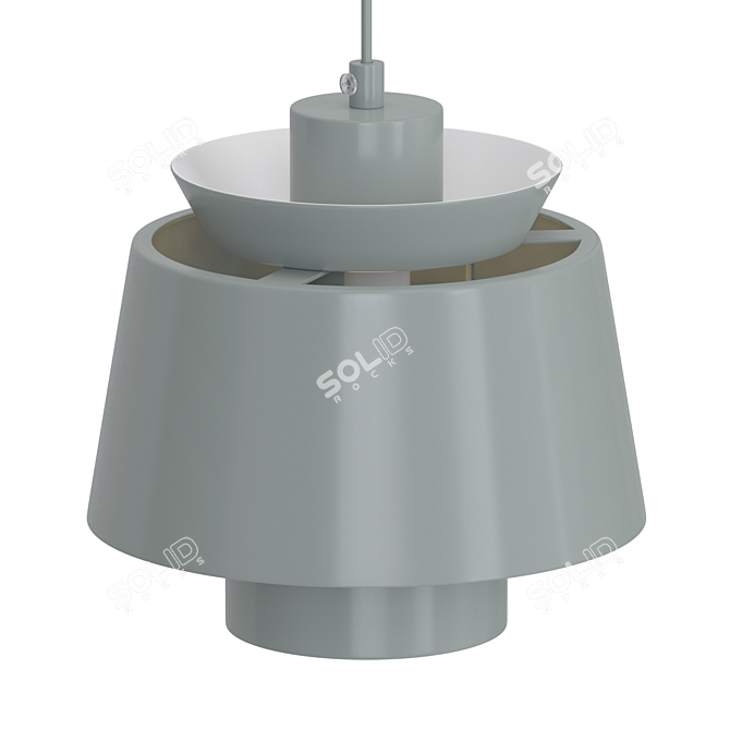 Scandinavian Style Minimalist Pendant Light 3D model image 2