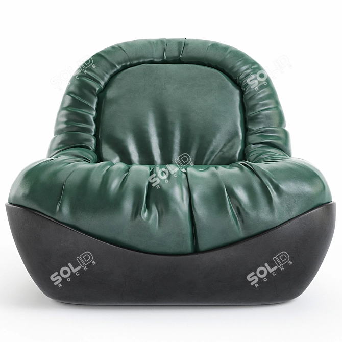 Minimalist Baxter Barret Chair 3D model image 2