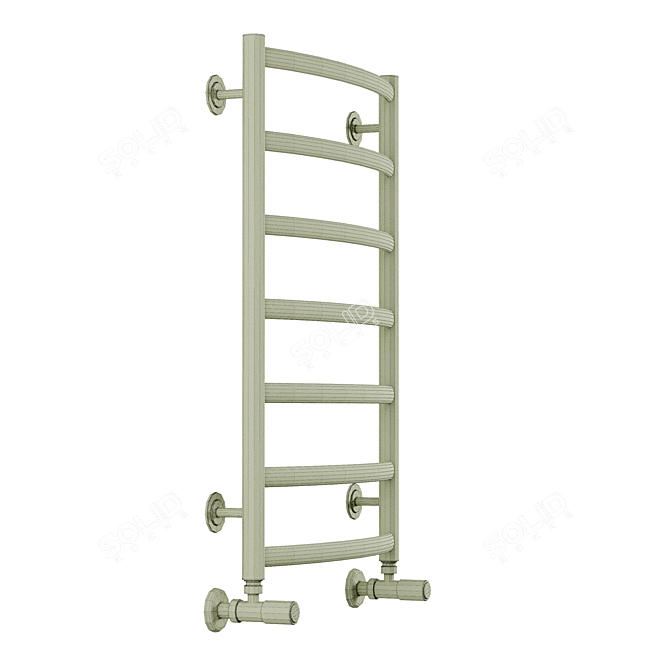 Terminus Atlanta+ Water Towel Warmer 3D model image 2