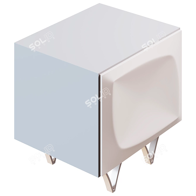 Quadra Garda Decor Nightstand 3D model image 3