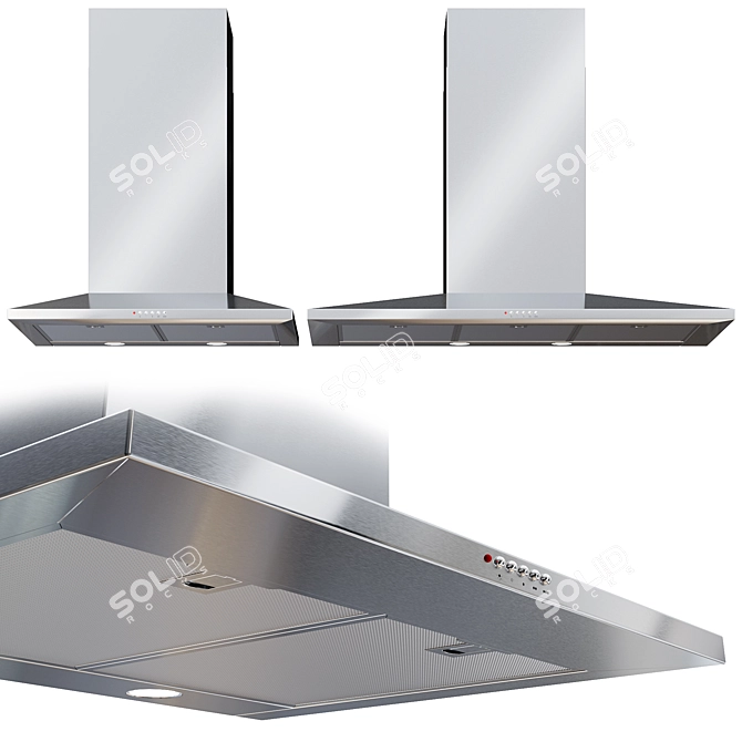 Modern Fisher & Paykel Extractor 3D model image 1