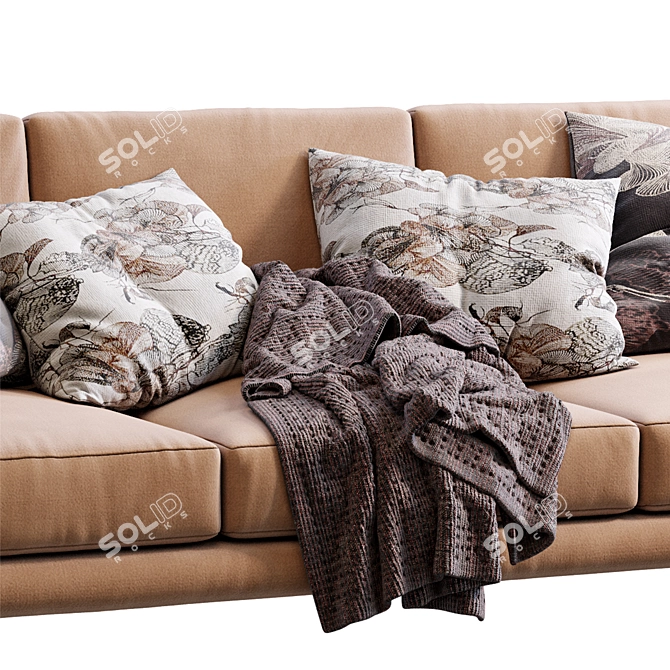 Bonaldo Paraiso Modern Sofa, 2013 3D model image 2