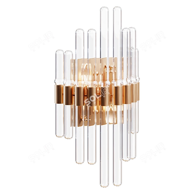 Odeon Light Stika Wall Sconce 3D model image 1