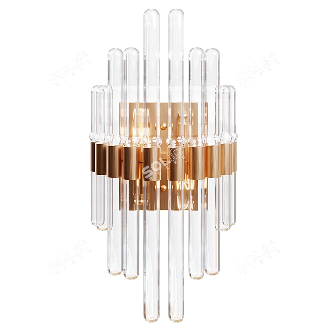Odeon Light Stika Wall Sconce 3D model image 2