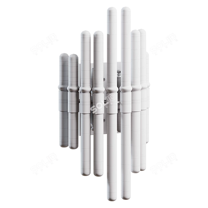 Odeon Light Stika Wall Sconce 3D model image 4