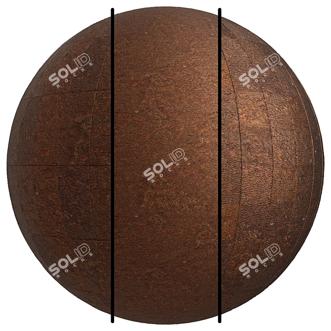  4K Metal Decoration Panel Set 3D model image 1