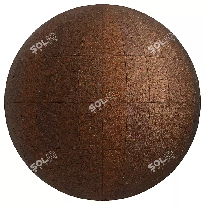  4K Metal Decoration Panel Set 3D model image 3