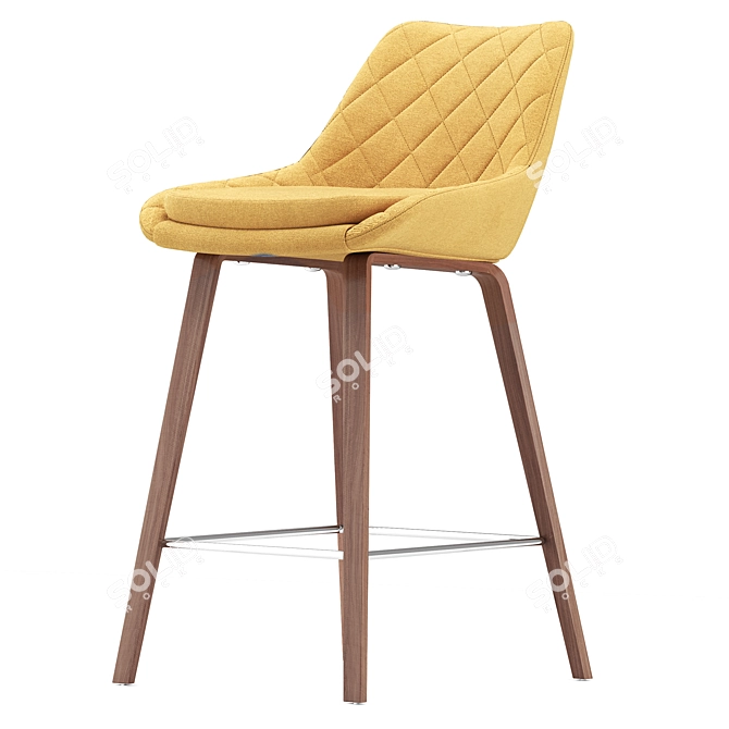 Joan Bar Stool Eight Colors 3D model image 6