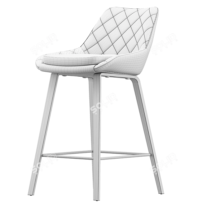 Joan Bar Stool Eight Colors 3D model image 9