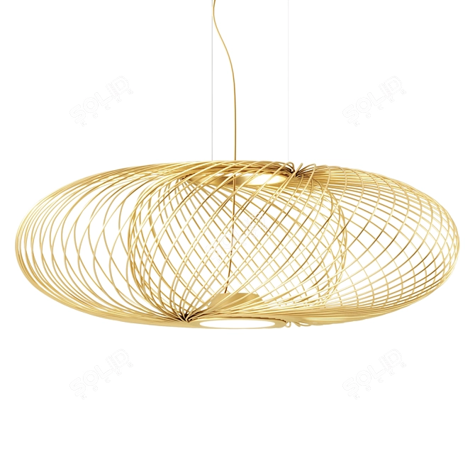 Anwar T 30 Pendant Light 3D model image 2