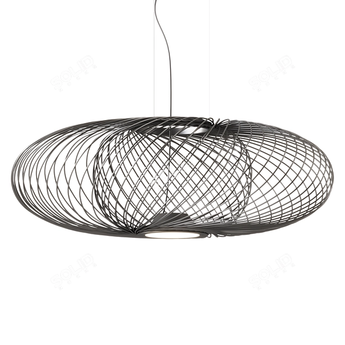 Anwar T 30 Pendant Light 3D model image 4