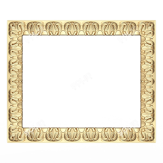 Modern Classic Frame 3D Model 3D model image 1