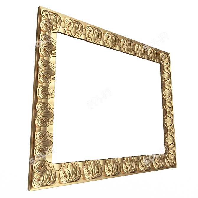 Modern Classic Frame 3D Model 3D model image 2