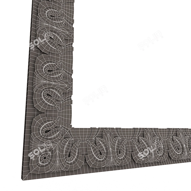 Modern Classic Frame 3D Model 3D model image 7