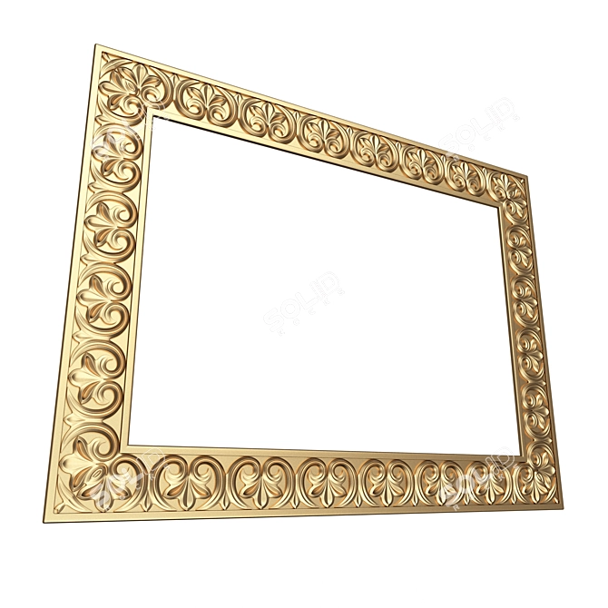 Versatile Classic Frame 3D Model 3D model image 2